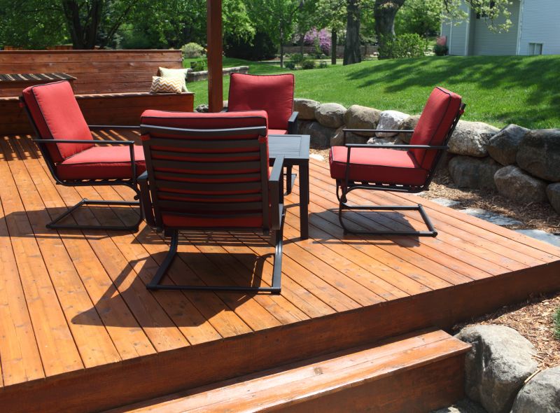 Cedar Deck Installation