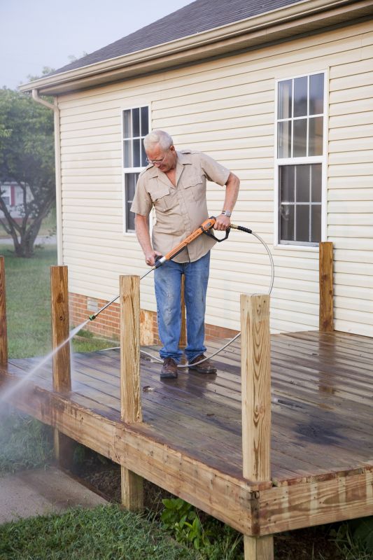 Deck Cleaning and Preparation