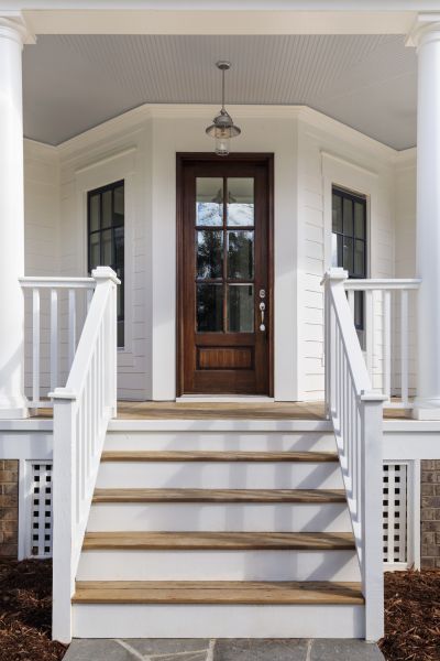 Stoop Railing Installation in Eugene