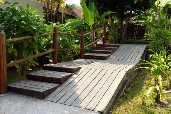 Wood Ramp Installation in Eugene