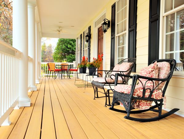 Wooden Veranda Construction in Eugene